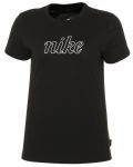 Γυναικείο κοντομάνικο μπλουζάκι Nike - Sportswear Icon Clash, μαύρο - 1t