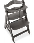 Ξύλινη καρέκλα φαγητού Hauck - Alpha Plus Select, charcoal - 4t