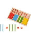 Ξύλινο παιχνίδι μαθηματικών Montessori Kruzzel - 2t