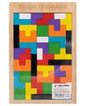 Ξύλινο Tetris B-MAX, κορεσμένα χρώματα, μέγεθος Α4 - 1t