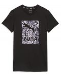 Γυναικείο μπλουζάκι Puma - Graphic Script Tee , μαύρο - 1t