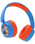 Παιδικά ακουστικά OTL Technologies - Paw Patrol, ασύρματα, μπλε/πορτοκαλί - 3t