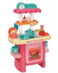 Παιδική κουζίνα RS Toys - Με αξεσουάρ, 54 cm - 3t