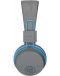 Παιδικά ασύρματα ακουστικά JLab - JBuddies Studio, γκρι/μπλε - 3t