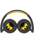 Παιδικά ακουστικά OTL Technologies -Batman Gotham City,ασύρματο, μαύρο/κίτρινο - 4t
