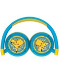 Παιδικά ακουστικά OTL Technologies - Pokemon Pikachu, Wireless, Μπλε/Κίτρινο - 4t