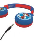 Παιδικά ακουστικά Lexibook - Paw Patrol HPBT010PA, ασύρματα, μπλε - 4t