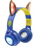 Παιδικά ακουστικά Lexibook - Paw Patrol HPBT015PA, ασύρματα, μπλε - 2t