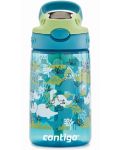 Παιδικό μπουκάλι Contigo Cleanable Dinoboy - 420 ml, μπλε - 2t