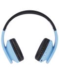 Παιδικά ακουστικά με μικρόφωνο PowerLocus - P1, ασύρματα, μπλε - 3t