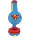 Παιδικά ακουστικά  OTL Technologies - Superman, μπλε - 2t