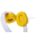 Παιδικά ακουστικά Flip 'n Switch - Harry Potter, άσπρα/κίτρινα - 6t