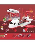 Παιδικό παιχνίδι Ocie - Aircraft, αεροπλάνο-γκαράζ με 4 αυτοκίνητα - 2t