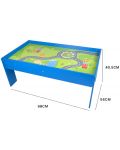 Παιδικό ξύλινο τραπέζι παιχνιδιών Acool Toy - Μπλε - 2t