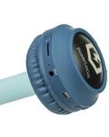 Παιδικά ακουστικά PowerLocus - Buddy Ears, ασύρματα, μπλε - 4t