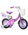 Παιδικό ποδήλατο Venera Bike - Pony, 12'', μωβ - 1t