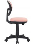 Παιδική καρέκλα γραφείου RFG - Honey Black, ροζ - 3t