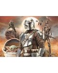 Παιδικό παζλ Ravensburger 4 x 100 κομμάτια - Star Wars: The Mandalorian - 5t