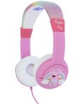 Παιδικά ακουστικά OTL Technologies - Peppa Pig Rainbow, ροζ - 1t