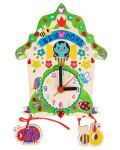 Παιδικό παιχνίδι Tooky Toy -Φτιάξε μόνος σου ρολόι τοίχου - 2t