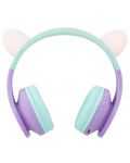 Παιδικά ακουστικά PowerLocus - P1 Ears, ασύρματα, μωβ - 2t