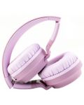 Παιδικά ακουστικά PowerLocus - Buddy, ασύρματα, ροζ - 4t