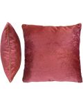 Διακοσμητικό μαξιλάρι Aglika - Lux, 45 х 45 cm, βελουτέ, κόκκινο - 1t