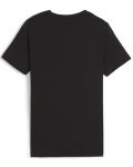 Παιδικό μπλουζάκι Puma - Essentials+ Two-Tone Logo, μαύρο - 2t