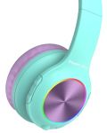 Παιδικά ακουστικά PowerLocus - PLED, ασύρματα , μπλε/μωβ - 2t