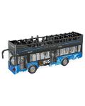 Παιδικό παιχνίδι Raya Toys - Διώροφο λεωφορείο, Traffic Bus, 1:16 - 2t