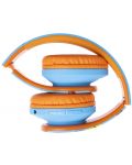 Παιδικά ακουστικά  PowerLocus - P2 Kids Angry Birds,ασύρματη, μπλε/πορτοκαλί - 6t