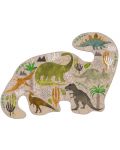 Παιδικό παζλ Floss & Rock - Δεινόσαυροι, 80 κομμάτια - 3t