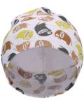 Παιδικό καπέλο με προστασία UV 50+ Sterntaler - Με ελεφαντάκια, 47 εκ., 9-12 μηνών - 2t