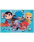 Παιδικό παζλ Clementoni 2 x 60 κομμάτια - DC Comics: Super Friends - 2t