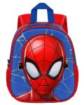 Παιδικό σακίδιο πλάτης Karactermania Spider-Man - Badoom, 3D, με μάσκα - 2t