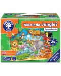Παιδικό παζλ Orchard Toys - Ποιος ζει στη ζούγκλα, 25 τεμάχια - 1t