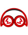 Παιδικά ακουστικά OTL Technologies - Icon Logo Super Mario, ασύρματο, κόκκινο - 4t