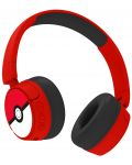 Παιδικά ακουστικά OTL Technologies - Pokemon Pokeball, κόκκινο - 3t