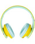 Παιδικά ακουστικά PowerLocus - P2 Kids Angry Birds,ασύρματο, πράσινο/κίτρινο - 5t