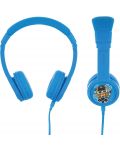 Παιδικά ακουστικά  με μικρόφωνο BuddyPhones- Explore+, Μπλε - 2t