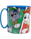 Παιδική κούπα φούρνου μικροκυμάτων Stor Paw Patrol - Pup Power, 350 ml - 2t