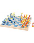 Παιδικό ξύλινο σκάκι Μικρό Πόδι - Ιππότες - 2t