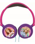Παιδικά ακουστικά Lexibook - Barbie HP010BB, μωβ/ροζ - 2t