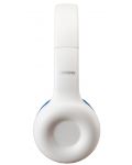 Παιδικά ακουστικά Lenco - HP-010BU, μπλε/λευκό - 3t