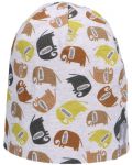 Παιδικό καπέλο με προστασία UV 50+ Sterntaler - Με ελεφαντάκια, 49 εκ., 12-18 μηνών - 3t