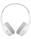 Παιδικά ακουστικά Belkin - SoundForm Mini, Wireless, Λευκό/Γκρι - 2t