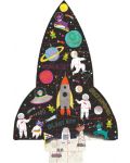 Παιδικό παζλ Floss & Rock - Διάστημα, 80 κομμάτια - 2t