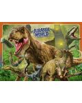 Παιδικό παζλ Ravensburger 4 x 100 κομμάτια - Jurassic κόσμο - 5t