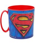 Παιδική κούπα φούρνου μικροκυμάτων Stor - Superman, 350 ml - 2t