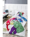 Παιδικό σετ ύπνου  Sonne - Marvel Avengers, 2 μέρη - 2t